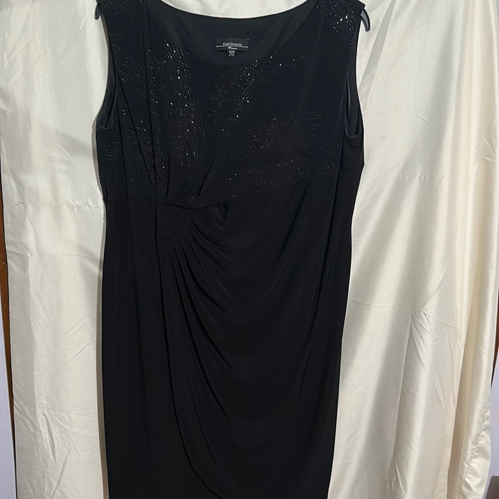Black dress with pretty style bling